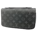 Portafoglio lungo Louis Vuitton Monogram Eclipse Zippy XL