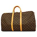 Boston Bag Monogram Keepall 55 Louis Vuitton