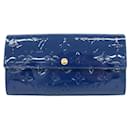 Louis Vuitton Long Wallet Vernis Portefeuille Sarah M90049