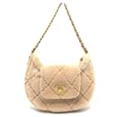 Sac fourre-tout beige Chanel