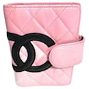 Chanel Cambon Line Bicolor CC Coco Mark Quilted Notebook Cover