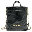 Chanel AS3859 22 Small Backpack Rucksack