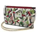 Bolso de hombro con tachuelas y patrón de cereza Christian Louboutin