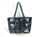 Bolso tote de vinilo negro Chanel