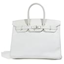 Hermès Birkin 35 Bianco Epsom PHW