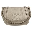 Chanel Champagne Timeless Accordion Flap Bag