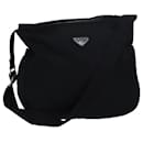 PRADA Schultertasche aus schwarzem Nylon Auth bs16146 - Prada