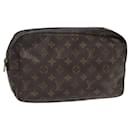 LOUIS VUITTON Monogram Trousse Toilette 28 Bolsa Clutch M47522 LV Auth 84144 - Louis Vuitton