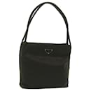 Bolsa de Ombro PRADA em Nylon Caqui Auth yk13710 - Prada