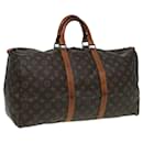 LOUIS VUITTON Monogram Keepall 50 Sac de Boston M41426 LV Auth 84066 - Louis Vuitton