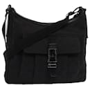 GUCCI GG Canvas Shoulder Bag Black 131211 Auth 78361 - Gucci