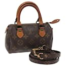 LOUIS VUITTON Bolsa de Mão Mini Speedy Monogram M41534 LV Auth 82859 - Louis Vuitton