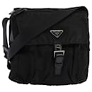 Bolso de Hombro PRADA de Nylon Negro Auth bs16063 - Prada