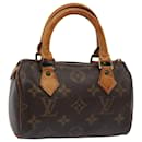 LOUIS VUITTON Monogram Mini Speedy Hand Bag M41534 LV Auth 82198 - Louis Vuitton