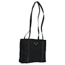 PRADA Shoulder Bag Nylon Black Auth ac3142 - Prada