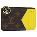 LOUIS VUITTON Monogram Porte Cartes Romy Coin Purse M81882 LV Auth ac3165 - Louis Vuitton