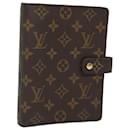 LOUIS VUITTON Monogram Agenda MM Day Planner Cover R20105 LV Auth 82354 - Louis Vuitton