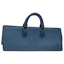 LOUIS VUITTON Epi Sac Triangle Sac à main Bleu M52095 LV Auth 82780 - Louis Vuitton