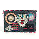 Bolso Clutch Gucci GG Supreme Patch Tigre Gato