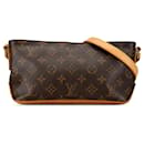 Borsa a tracolla Trotteur Monogram Louis Vuitton marrone