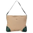 Beige Prada Canapa Shoulder Bag