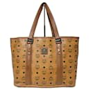 Bolso tote MCM Cognac Visetos marrón