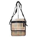 Borsa a Spalla Burberry Messenger Beige e Nero