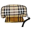 Burberry Nova Check Tasche Beige/Schwarz