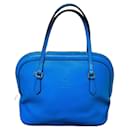 Bolso de cuero azul Dôme Gucci