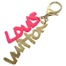 LOUIS VUITTON Bijoux Sac Graffiti Sangle Fuchsia M65767 LV Auth yk13823 - Louis Vuitton