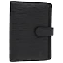 LOUIS VUITTON Epi Agenda PM Couverture de Planificateur de Jour Noir R20052 LV Auth 82200 - Louis Vuitton