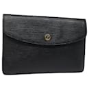 LOUIS VUITTON Epi Montaigne 23 Bolso de Mano Negro M52662 LV Auth 84140 - Louis Vuitton