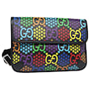 GUCCI GG Sac de corps psychédélique en cuir PVC multicolore 598113 Auth am6503A - Gucci