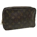 LOUIS VUITTON Monogram Trousse Toilette 23 Bolsa Clutch M47524 LV Auth 83085 - Louis Vuitton