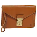 LOUIS VUITTON Epi Serie Dragonne Hand Bag Kenya Brown M52618 LV Auth 83028 - Louis Vuitton