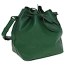 LOUIS VUITTON Epi Petit Noe Shoulder Bag Green M44102 LV Auth 83033 - Louis Vuitton