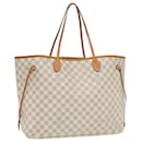 LOUIS VUITTON Sac Tote Neverfull GM Damier Azur N41360 LV Auth yk13830 - Louis Vuitton