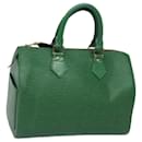 LOUIS VUITTON Epi Speedy 25 Hand Bag Borneo Green M43014 LV Auth 83027 - Louis Vuitton