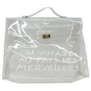 HERMES Bolsa de Mão Kelly em Vinil Transparente Auth 82818 - Hermès