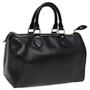 LOUIS VUITTON Epi Speedy 25 Sac à main Noir M43012 LV Auth 83084 - Louis Vuitton