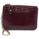 LOUIS VUITTON Vernis Pochette ClesNM Coin Purse Amethyst M90145 LV Auth 82357 - Louis Vuitton