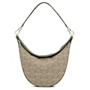 Grüner LOEWE Anagram Canvas Luna Hobo - Loewe