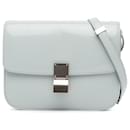 Sac à bandoulière classique Celine Teen Box gris - Céline