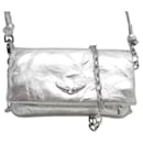 NEUF SAC A MAIN ZADIG & VOLTAIRE POCHETTE ROCK NANO ETERNAL METALLISEE BAG - Zadig & Voltaire