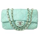 CHANEL TIMELESS CLASSIC MEDIUM SIMPLE FLAP WATER SNAKE BAG - Chanel