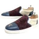 CHRISTIAN LOUBOUTIN NAZA STAR SLIP ON 39 LEATHER SNEAKERS - Christian Louboutin