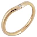 Tiffany Pink Gold Diamond Band Ring - Tiffany & Co