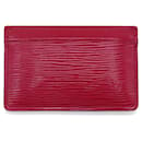 Louis Vuitton Bordeaux Epi Leather Card Case