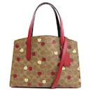 Coach 88251 Apple Pattern Signature Handbag