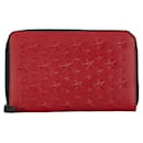 Portefeuille bi-fold Jimmy Choo Star en cuir rouge